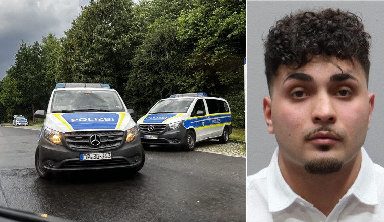 Po nebezpečném cizinci pátrá německá policie u českých hranic. Uprchl cestou od soudu