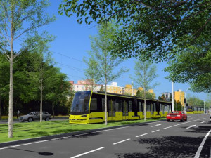 Radní odklepli stavbu nové tramvajové trati, původně se s ní počítalo už před rokem 1989