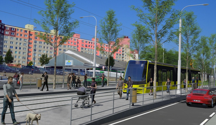 O stavbě nové trati se mluví několik let, tuto vizualizaci zveřejnilo ještě bývalé vedení města.