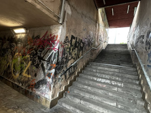 Strašidelný podchod zmizí