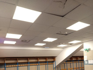 Plzeňský stadion si stěžoval na stav šatny po návštěvě Sparty. Rozbitá už byla, brání se tým