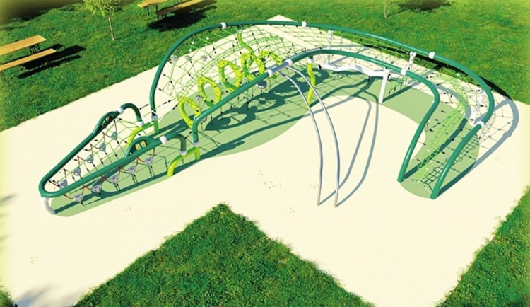 Dětská hřiště ve tvarů zvířátek jsou hitem, obvody teď obohatí včela i krokodýl