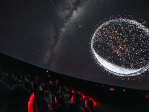 Promítnou miliony hvězd v rozlišení 6,5K. Planetárium ukazuje i záběry z mise k Měsíci