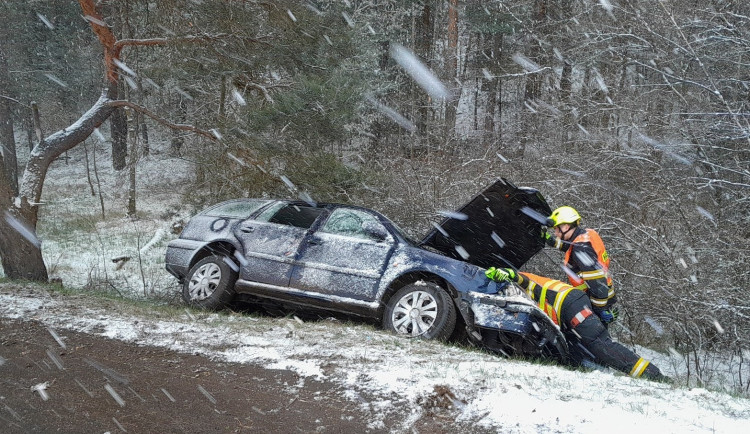 Nehoda u Žilova na severním Plzeňsku