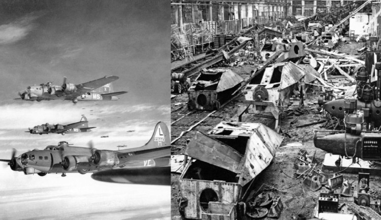 Posádky bombardérů se až během letu dozvěděly, že byl jejich nálet ohlášen, aby se předešlo civilním obětem