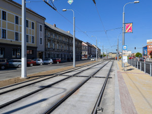 Končí rekonstrukce tramvajové trati číslo 2. Provoz se na koleje vrátí od 1. května