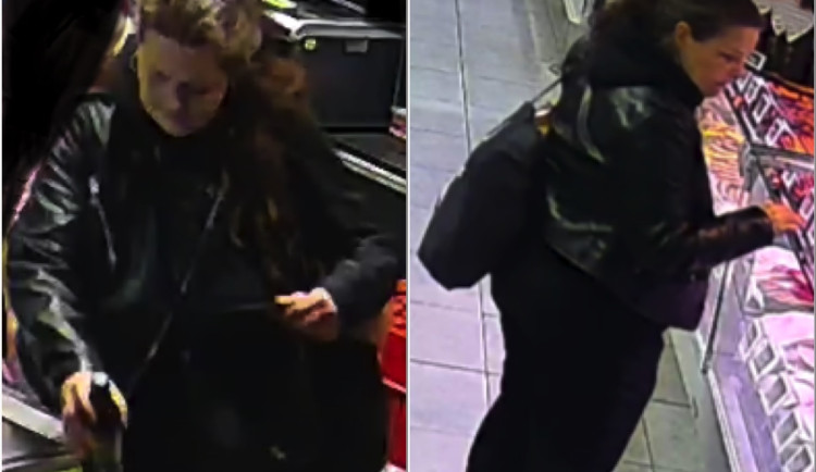 Krádež peněženky v potravinách v Plaze. Policie hledá ženu z fotky