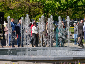 Fontána Corso opět zpívá, město za její opravu dalo šest milionů korun