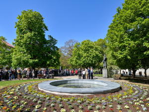 Fontána Corso opět zpívá, město za její opravu dalo šest milionů korun
