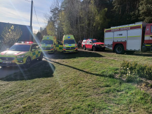 Na oblíbeném trailu se zranili dva cyklisté. Pro oba letěl vrtulník