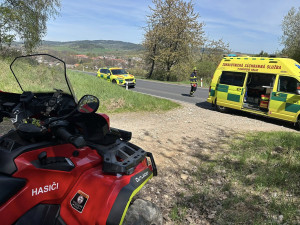 Na oblíbeném trailu se zranili dva cyklisté. Pro oba letěl vrtulník