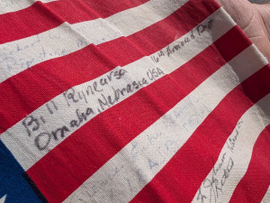 Artefakt z osvobození americkou armádou čekal přes 80 let ukrytý ve skříni