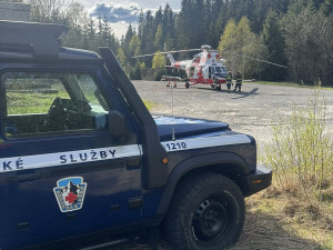 Zásah horské služby a LZS