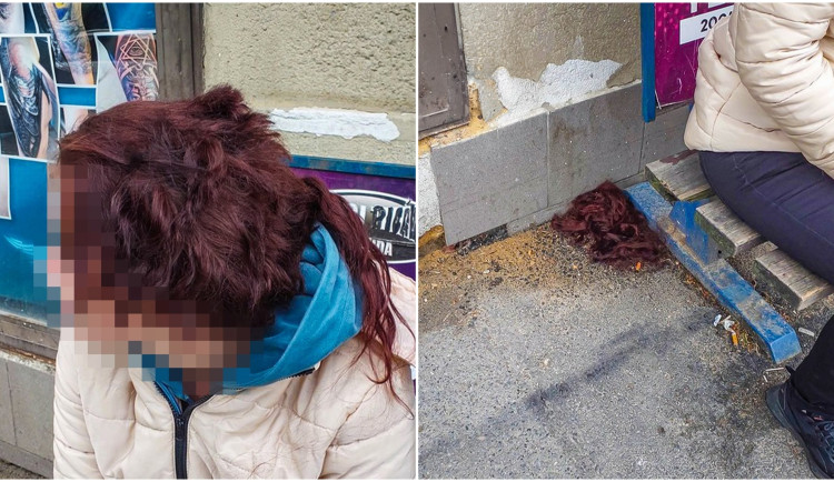 Muž napadl nožem přítelkyni na zastávce, uřízl jí chuchvalec vlasů