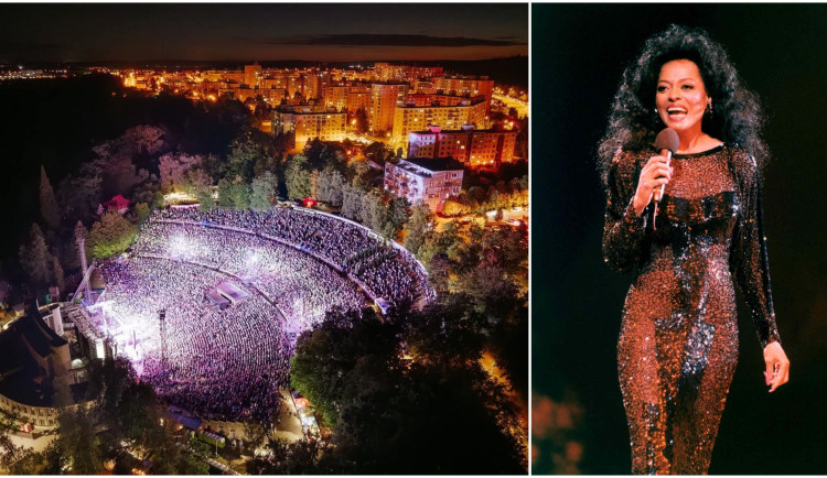Hudební legenda Diana Ross vystoupí poprvé v Česku, zazpívá v plzeňském amfiteátru