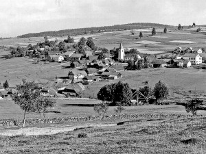 Fotografie Zhůří datovaná někdy kolem roku 1936