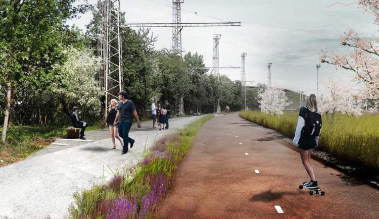 Praha koupí pozemky pro drážní promenádu v Praze 10, stavba je ale v nedohlednu