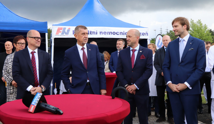 FN Plzeň zahájila největší stavbu ve své historii, objekt chirurgie za čtyři miliardy