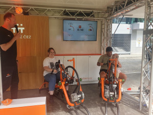 ČEZ Fest Plzeň - Šlapou a pomáhají všechny generace.