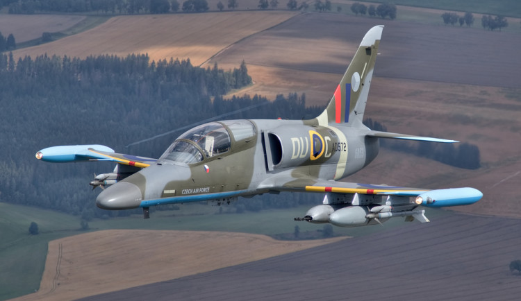 ilustrační foto, Bojový letoun L-159 ALCA