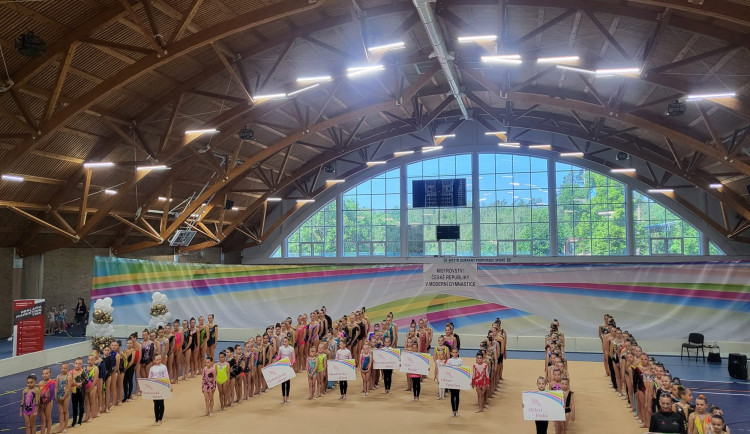 Liberecké moderní gymnastky přivezly z mistrovství republiky bronzovou medaili