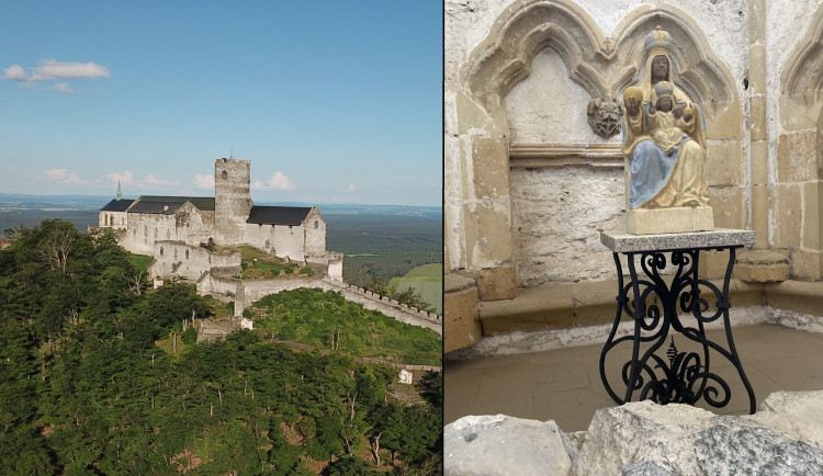 Ozdobou kaple hradu Bezděz bude opět soška slavné Černé madony montserratské