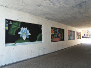 FOTO: Festival WALLZ rozvážil ulice města, umělci ozdobily budovy i vozovku