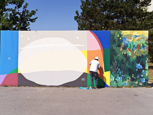 FOTO: Festival WALLZ rozvážil ulice města, umělci ozdobily budovy i vozovku