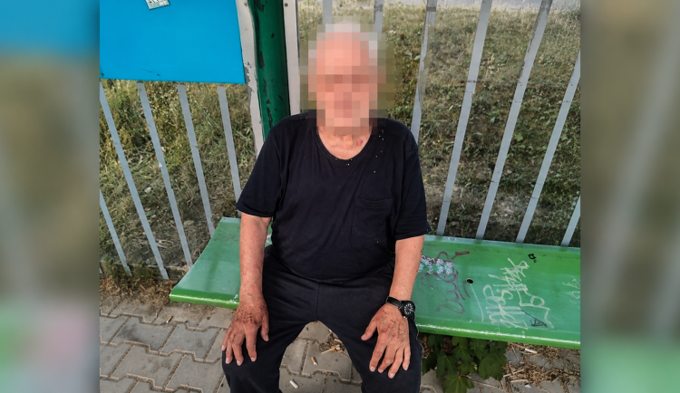 Ve čtyřicetistupňovém vedru hledali strážníci pohřešovaného seniora