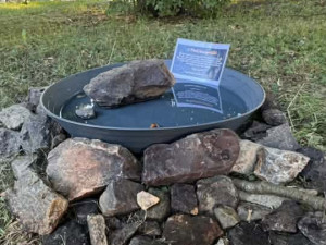 Takový wellness s pítkem zařídil zvířátkům náš čtenář Vojtěch Stejskal