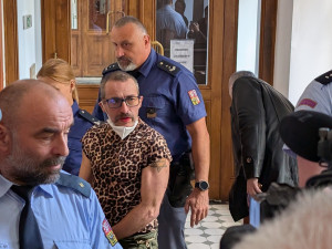 Marla Liebichová v květnu u Krajského soudu v Plzni, foto: Zuzana Pešková