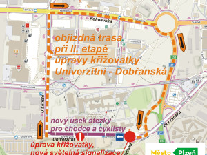Problémová křižovatka U Darebáka se změní. Přibudou semafory i nový jízdní pruh