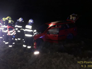 FOTOGALERIE: Nehoda na Plzeňsku