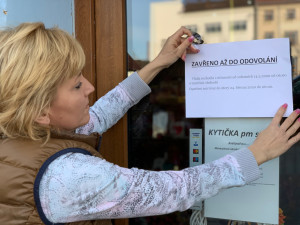 FOTOGALERIE: Uzavřené květinářství v Blovicích