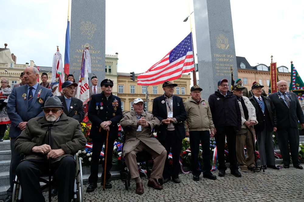 FOTOGALERIE: Veteráni na Slavnostech svobody