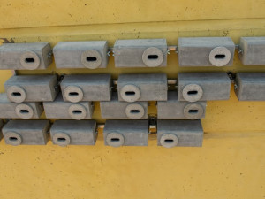 FOTOGALERIE: Instalace hnízd a hnízdních budek pro rorýse a jiřičky ve Štenovicích