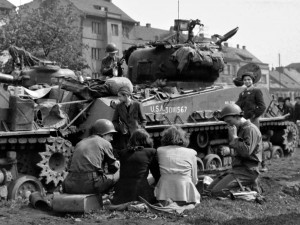 FOTOGALERIE: Osvobození Plzně a konec 2. světové války