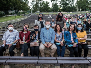 FOTOGALERIE: Děkovný koncert pro dobrovolníky za práci v době korony