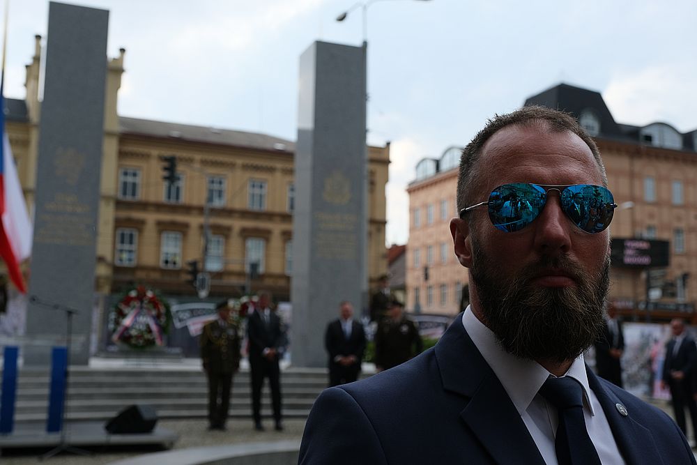 FOTOGALERIE: Mike Pompeo v Plzni