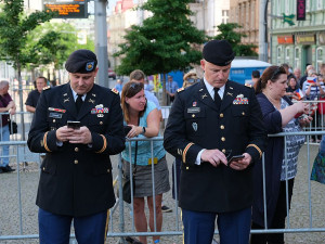 FOTOGALERIE: Mike Pompeo v Plzni