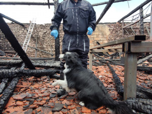 FOTOGALERIE: Požár zemědělského muzea