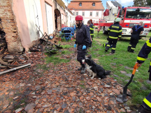 FOTOGALERIE: Požár zemědělského muzea