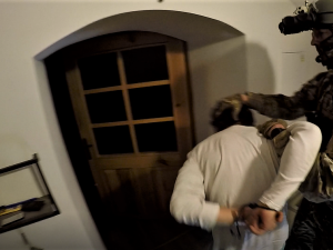 FOTOGALERIE: Zadržení členů polského gangu