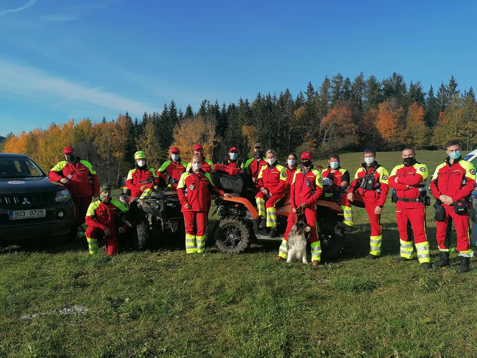 FOTOGALERIE: Pátrací akce na Šumavě