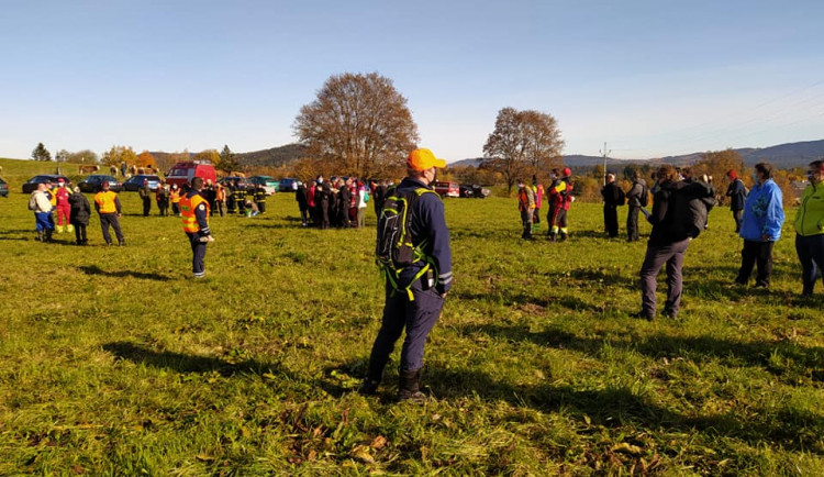 FOTOGALERIE: Pátrací akce na Šumavě