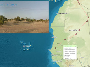 FOTOGALERIE: Čáp Kryštof cestuje do Afriky