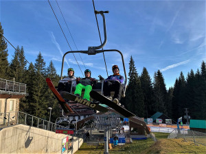 FOTOGALERIE: Zahájení lyžařské sezóny na Špičáku