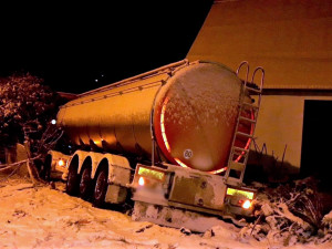 FOTOGALERIE: Nehody na sněhu