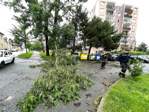 FOTOGALERIE: Krajem se prohnala silná bouře