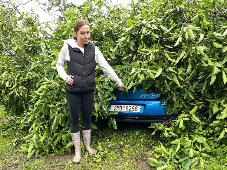 FOTOGALERIE: Krajem se prohnala silná bouře